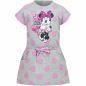 Preview: Minnie Mouse Kleid rosa / grau